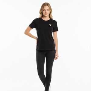Guess Black Short Sleeve Women's Tee